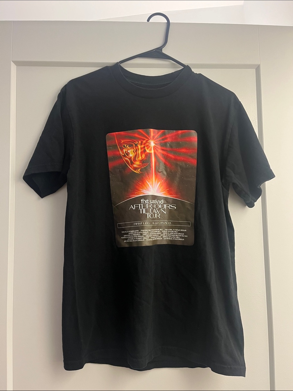 The Weeknd After Hours Til Dawn Tour Tee Shirt